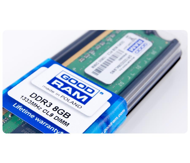 GOODRAM 8GB (1x8GB) 1333MHz CL9 - 176084 - zdjęcie 3